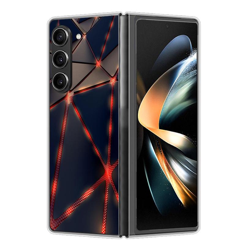 Case For Samsung Galaxy Z Fold 6 Cover Shockproof Hard Plastic PC Cases For Samsung Z Fold6 Fold 6 5G Fundas Cute Painted Bumper