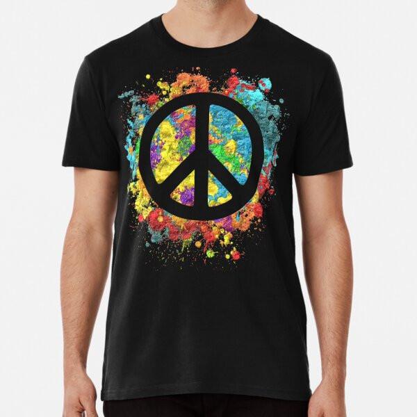 PEACE S to 5XL Made in the AU/USA T-Shirt