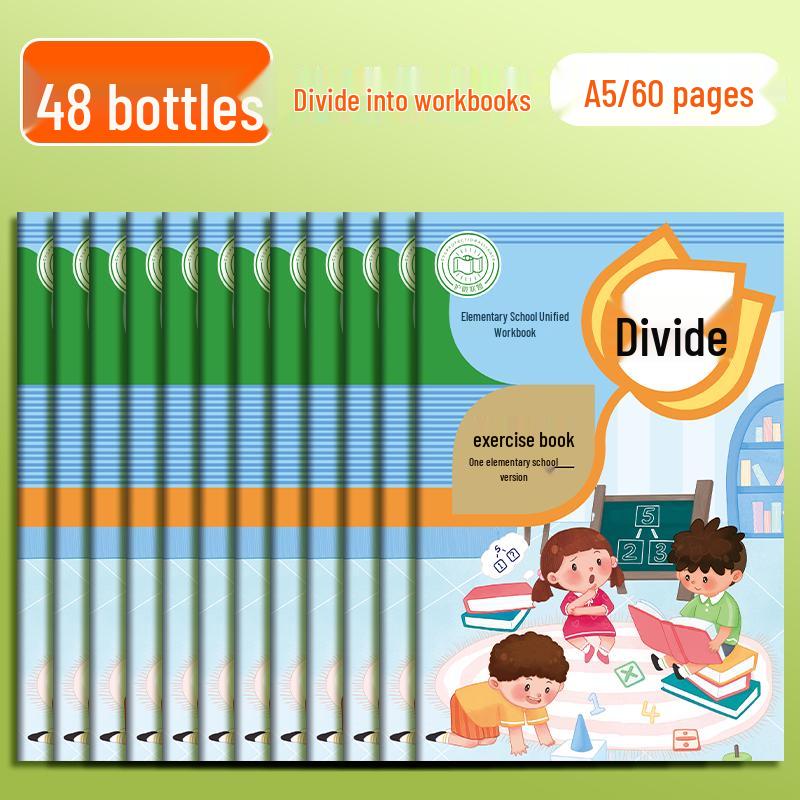 A5 Math Decomposition Book for Kindergarten To Third Grade