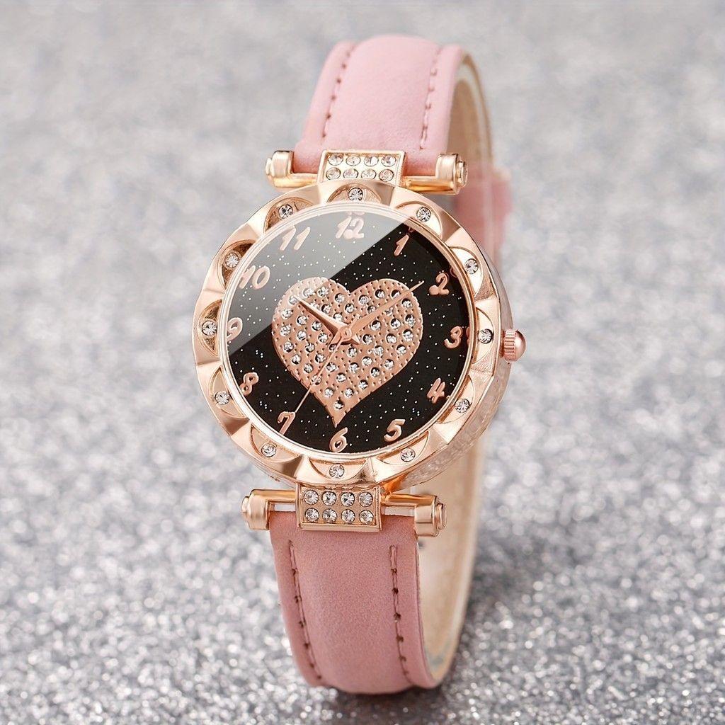 

Wrist Watch Quartz One Size розовый