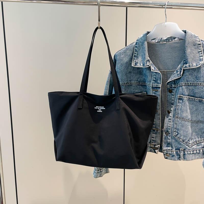 Ladies' Nylon Cloth Bag, Large Capacity Casual Shoulder Bag, Handbag