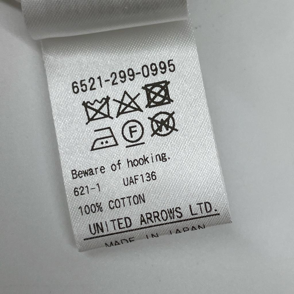 DRAWER 6521-299-0995 White Cotton Voile Frill Sleeveless Blouse tops 38 whiteUsed