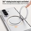 For Samsung Galaxy Z Fold 7 Case Luxury for Magsafe Ring Stand Magnetic Protective Cases for Samsung Z Fold7 Fold7 Back Cover