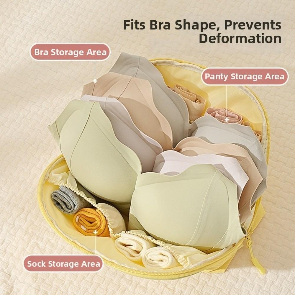 Portable Underwear Storage Bag Large Capacity Bra Organizer Bag Socks Sorting Bag Luggage Suitcase