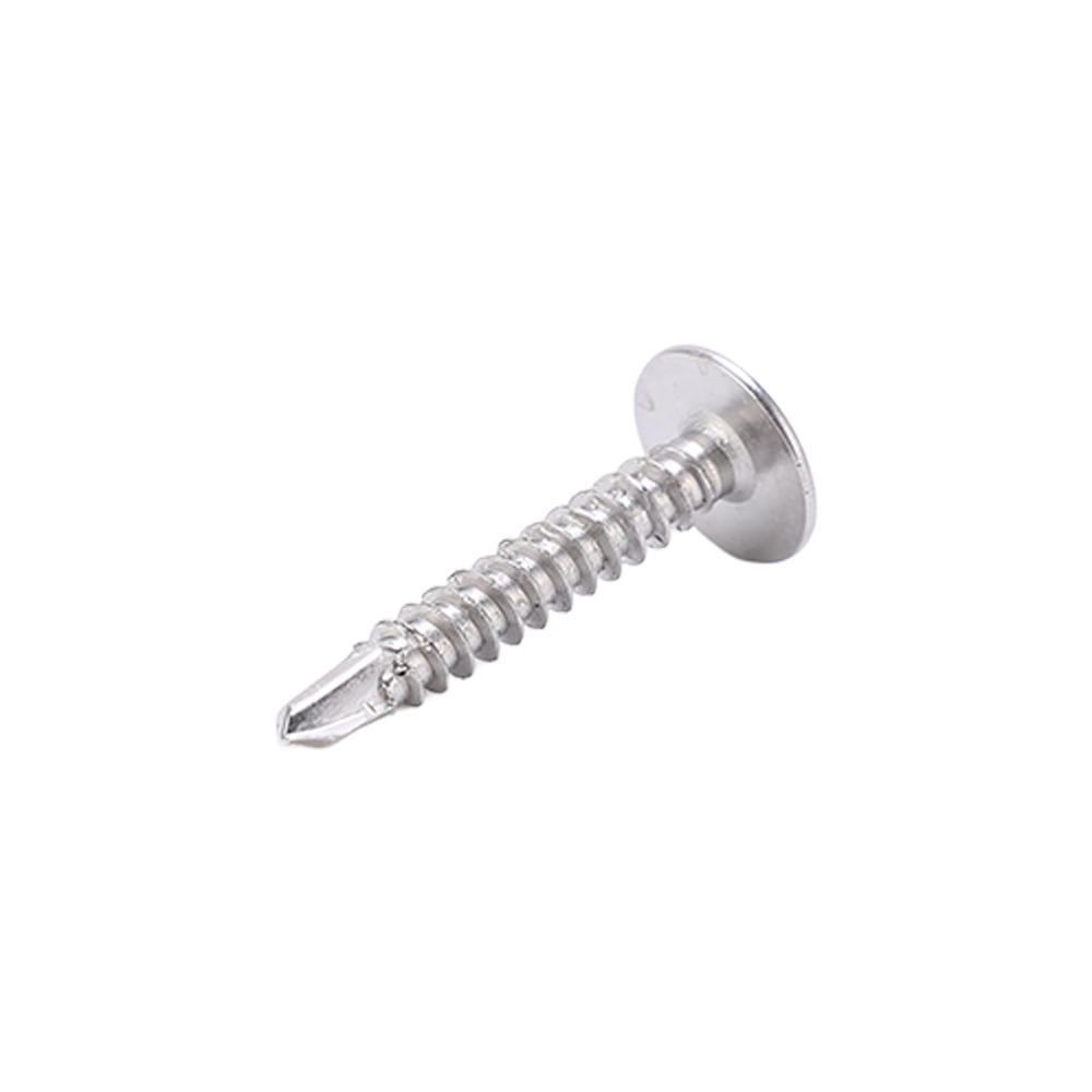 100pcs Durable Self Drilling Screws Fast Tapping Sheet Metal Screws Truss Head Screw For Metal