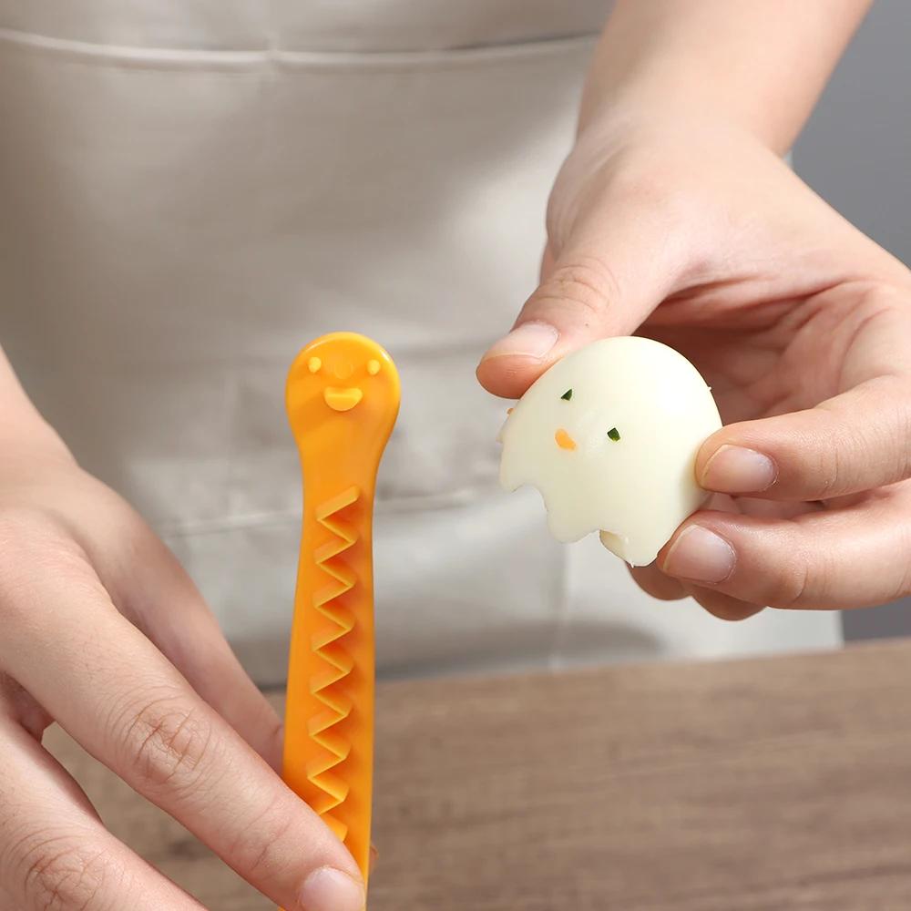 Egg Tool Set Making Styler Accessories Egg Creative Egg Cutter Breakfast Gadget Tool Mold Kitchen Convenient Fun Fancy Bento