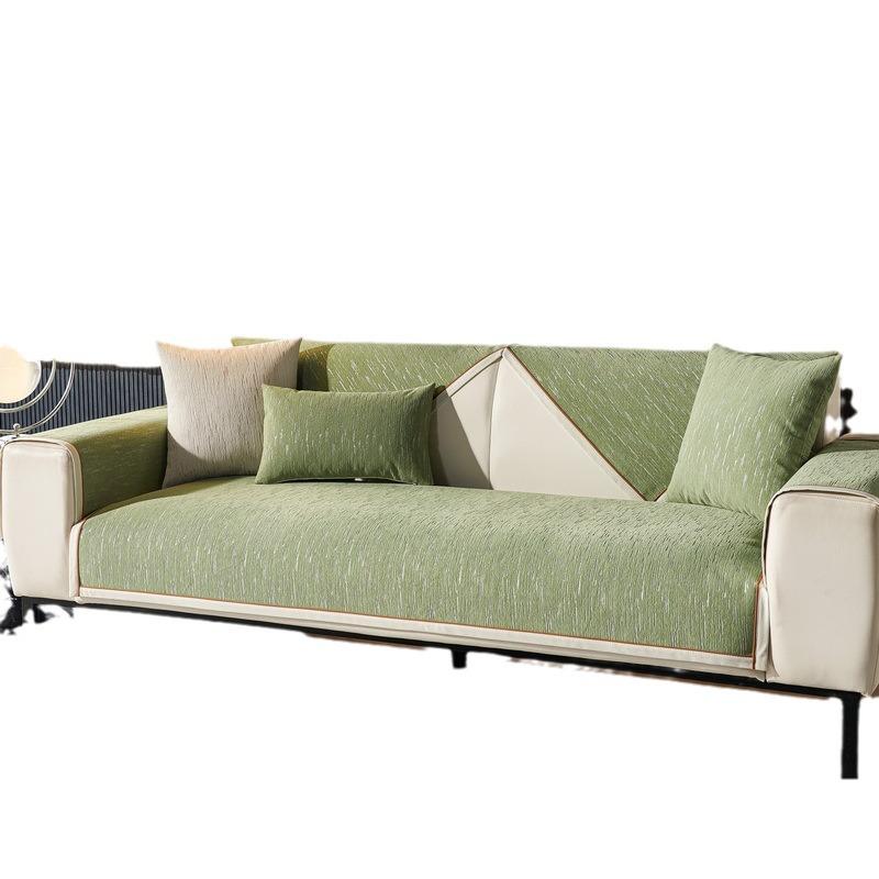 Chenier Sofa Cushion Is Universal In All Seasons, Simple And Modern  New Seat Cushion Non-Slip Seat Cushion Cover Cloth Towel