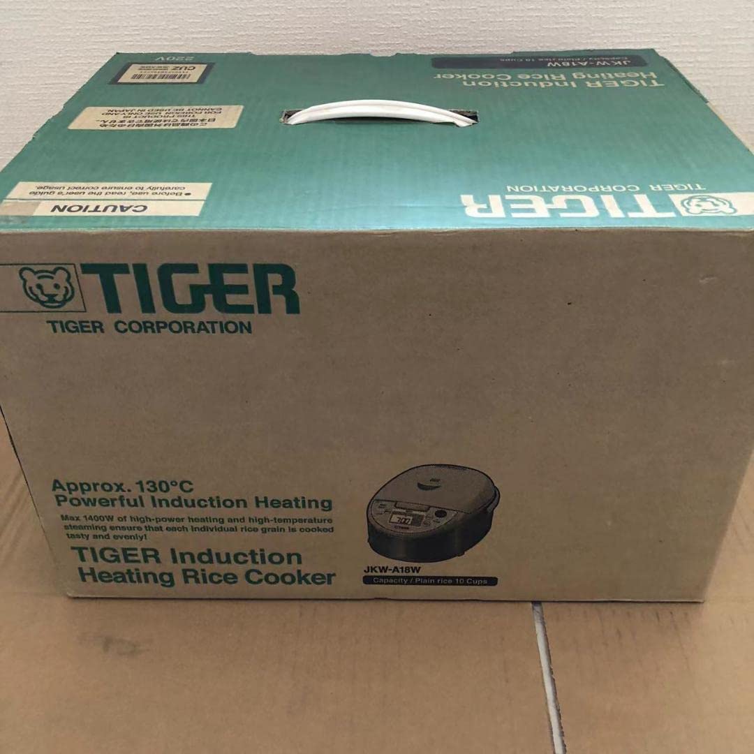 

Рисовая банка TIGER заморская IH свежеприготовленная [Для использования] плита, 3-слойная дальняя инфракрасная кастрюля, (1 шо) JKW-A18W(S)/220В