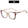 New premium-feel casual square-frame glasses—stylish blue-light-blocking non-prescription frames.