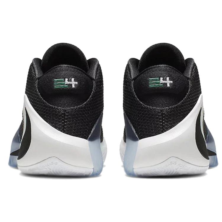 Nike Freak 1 Letter Bro 1 Round Tip Low top Performance Basketball Shoes Men's Black White BQ5422-001