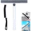 All Purpose Shower Squeegee, 10 Inches Shower Squeegee,Cleaning Tools for Shower Doors,Bathroom,Kitchen, Window and Car Glass