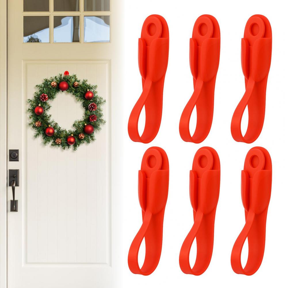 Christmas Wreath Hanger Mantel Garland Hanger Adhesive Christmas Wreath Garland Hooks for Fireplace Mantel for Banister