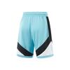 Li-Ning Color Block Simple Versatile Comfortable Sports Shorts Men shorts Off-White Blue AAPV019-5