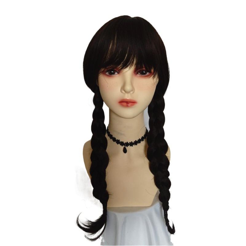 Wednesday Addams The Addams Family Cosplay Wig – High Temperature Fiber