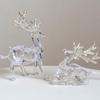 Festival Acrylic Hanging Decorations Snowflake Reindeers Angel Christmas Parties Decoration Set