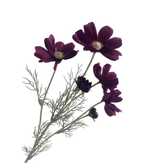 Искусственный Космос двуперистый УФ-стойкий Искусственный шелк Цветок Гальсанг Домашний Офис Свадебная Вечеринка В помещении На улице Искусственный Цветок Декор