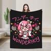 Tenma Tsukasa My Boyfriend Blanket Flannel Singer Anime Super Soft Throw Blanket For Bedding Couch Bedspread