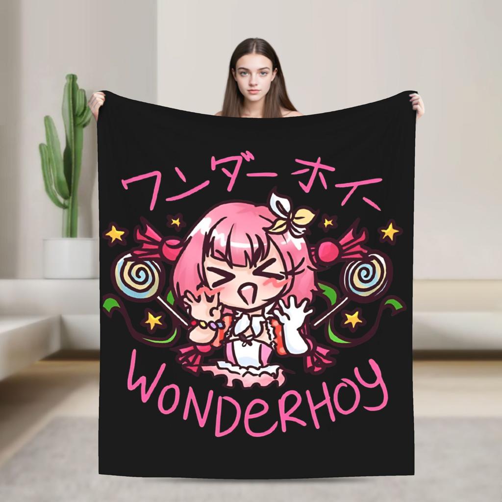 Tenma Tsukasa My Boyfriend Blanket Flannel Singer Anime Super Soft Throw Blanket For Bedding Couch Bedspread