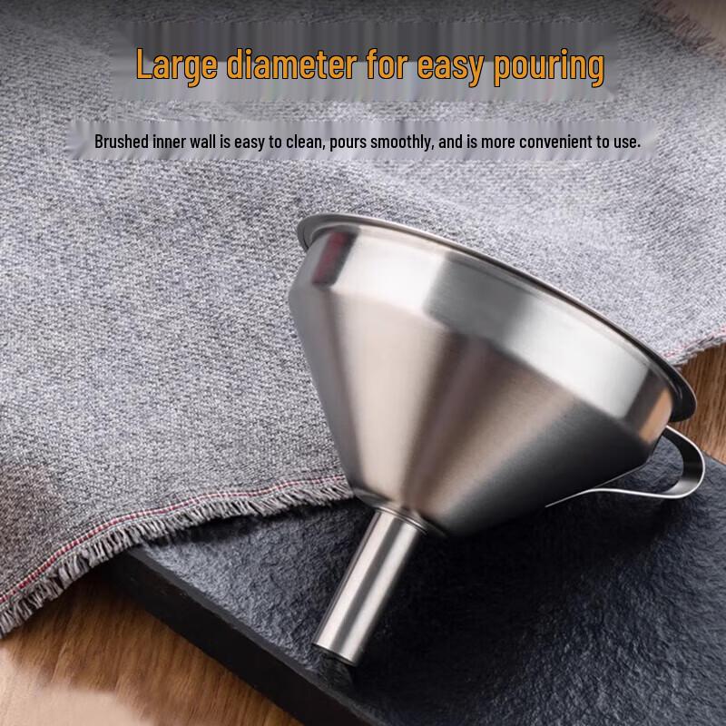 NHZHIW 304 Stainless Steel Kitchen Funnel Set