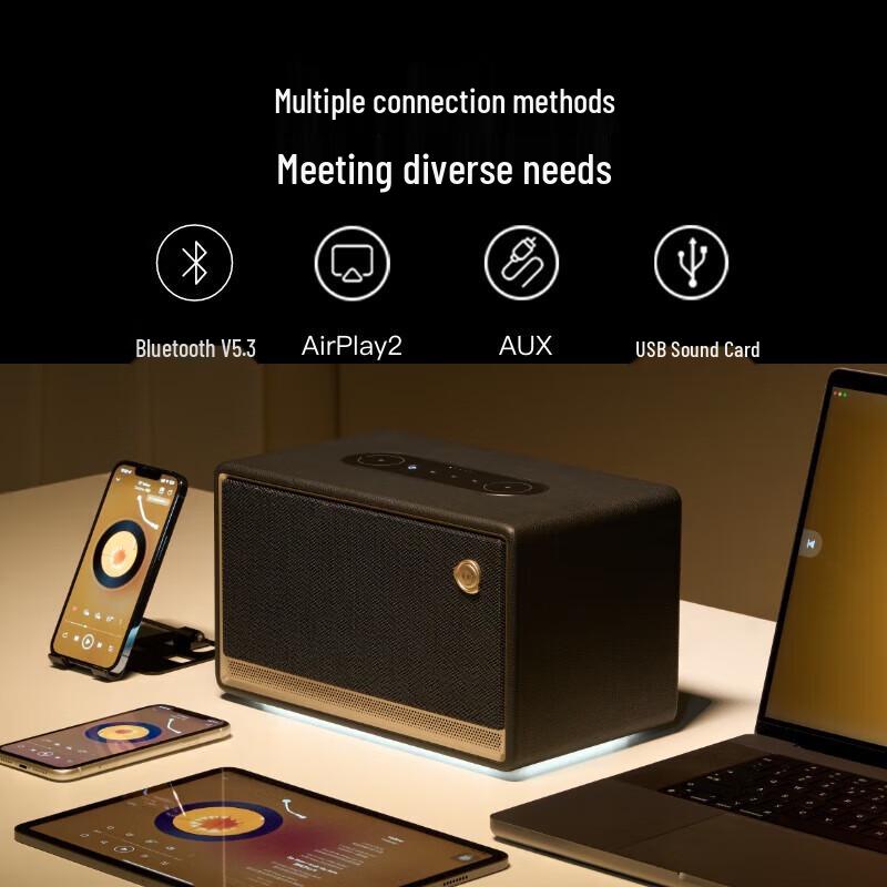 Edifier Evo Soul Retro Wooden Bluetooth Speaker