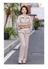 Elegant Spring Sports Suit: Women's Casual Jacket & Top Set for Middle-aged and Older Ladies 2026