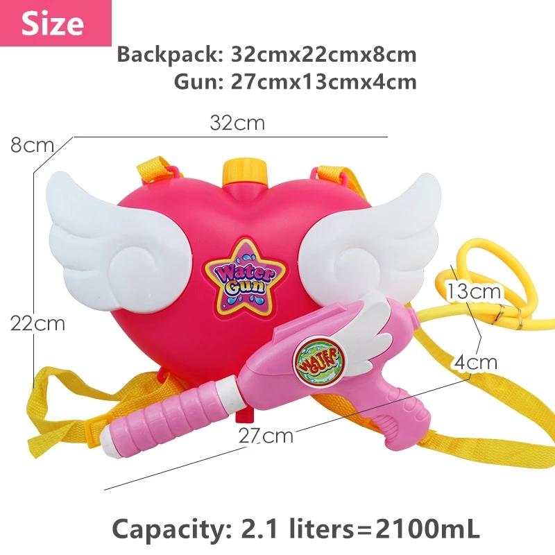 Летний игрушечный водяной пистолет для мальчиков и девочек — фото 14