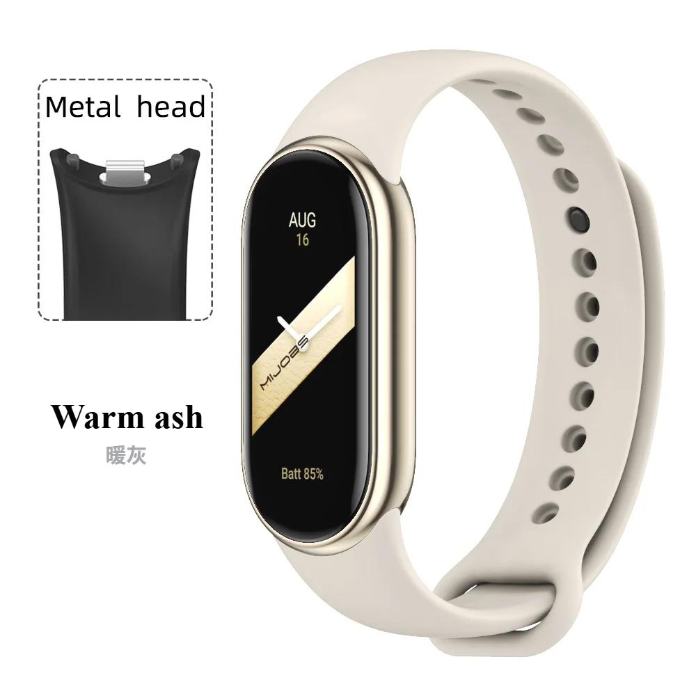 Sport Silicone Strap for Xiaomi Mi Band 9 NFC Replacement Bracelet Belt for Xiaomi Mi Band 8/9/10 Wriststrap Smart Watch Accessories