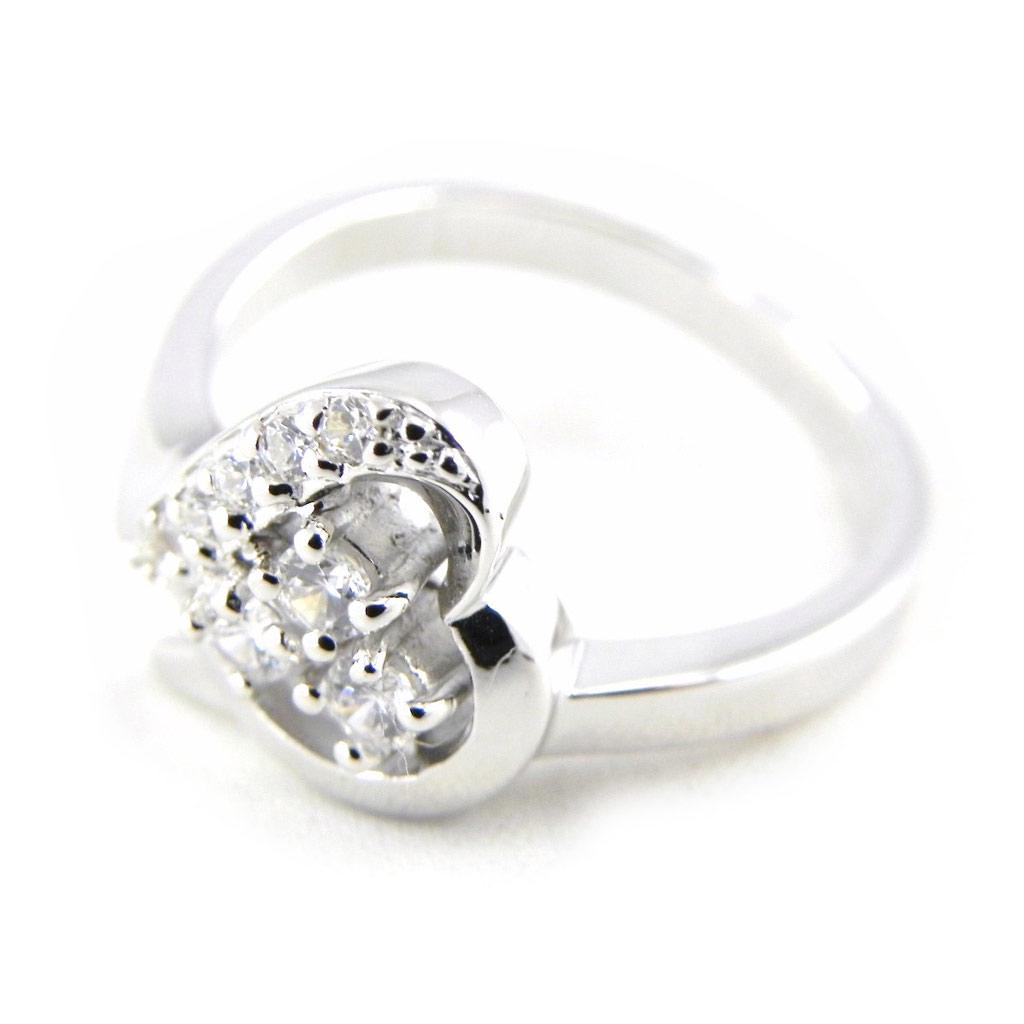 Silver 'Love' Ring