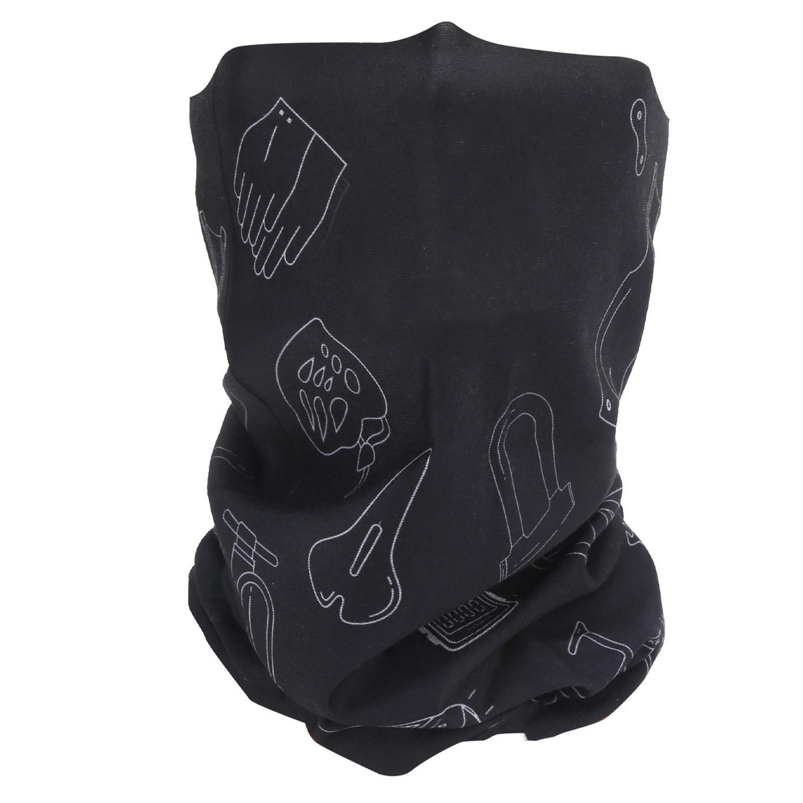 Mutifunctional Polyester High Elasticity Cycling Headscarf Comfortable Neck Scarf