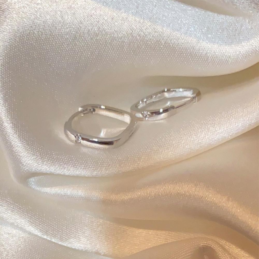 Серьги в корейском стиле 2025 лето новые серьги Круг интернет-знаменитостей золотые серьги