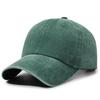 Fashion Hat Four Seasons Washed Cotton Baseball Cap Men's and Women's Light Board Hat Old Soft Top Big Head Circumference Casual Cap