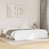 Vidaxl Bed Frame Without Mattress White 180X200Cm Glued Wood