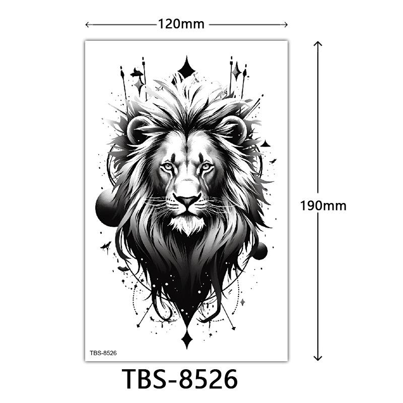 Waterproof Tattoo Sticker, Totem Character Animal Tattoo Sticker Tattoo