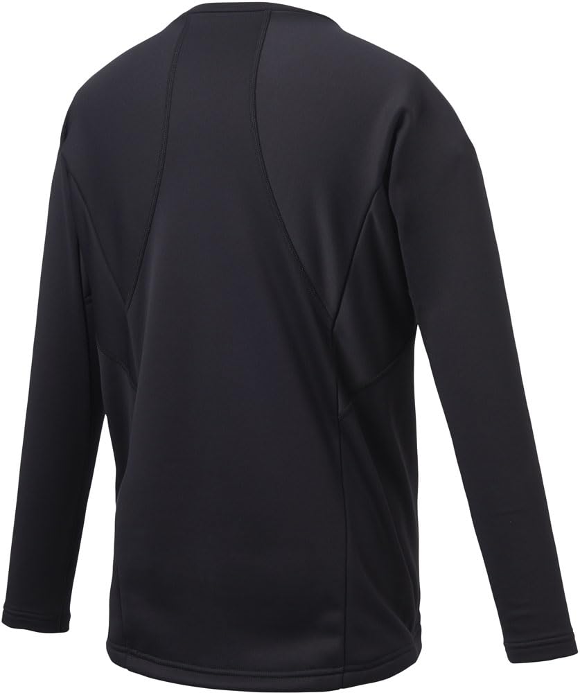 DESCENTE Baseball Round Long Black Underwear, Junior, Neck, Sleeve, JSTD-657B, Boys,