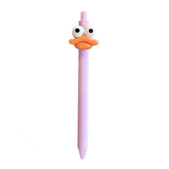 Large Mouth Ballpoint Pens Cartoon Gel Pen Cute Students Stationery Pen Fun