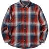 Plaid Single Button Pocket Long Sleeve Shirt Men Shirts VN000T6XIZQ1