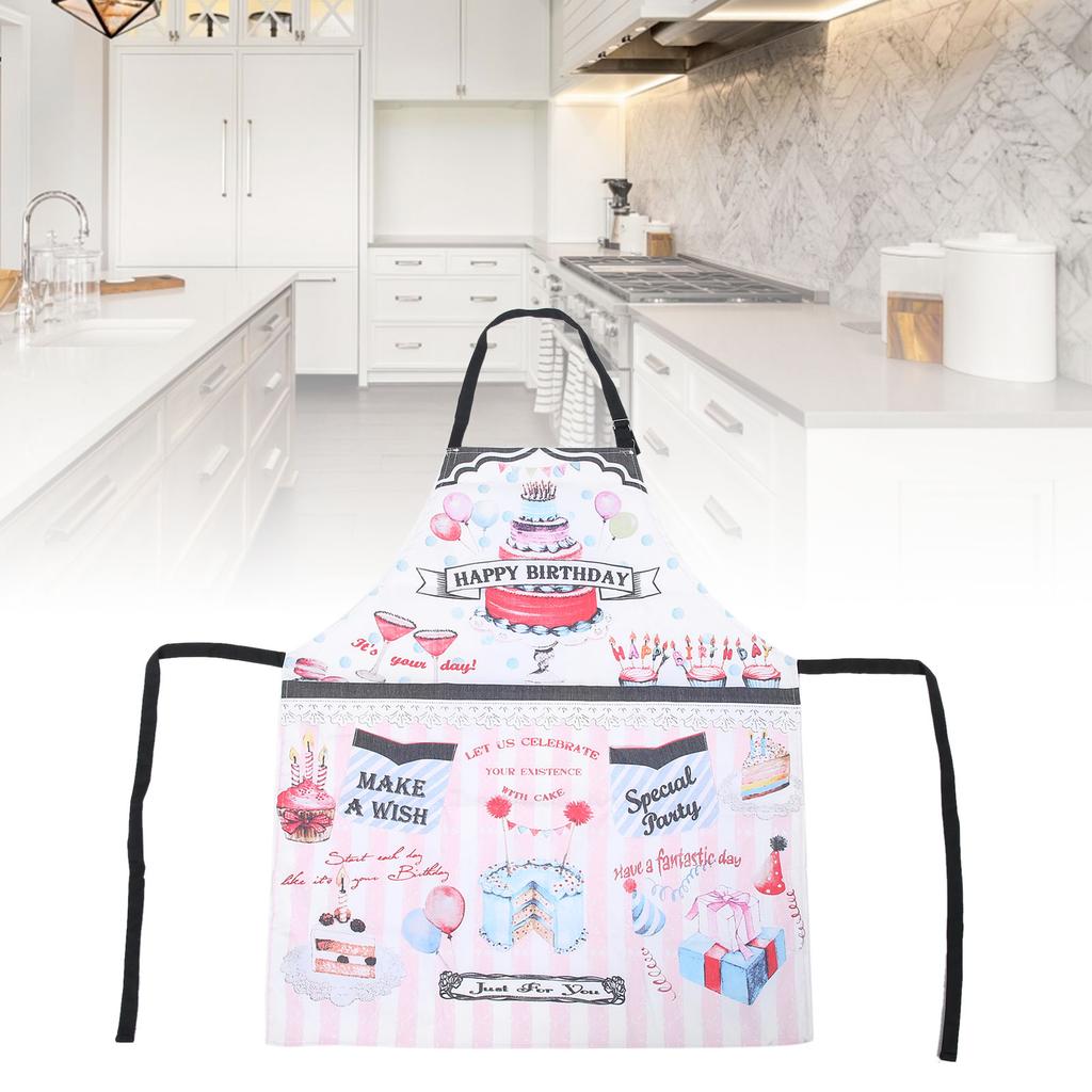Cooking Apron Household Fashionable Antifouling Sleeveless Cloth Kitchen Accessories9
