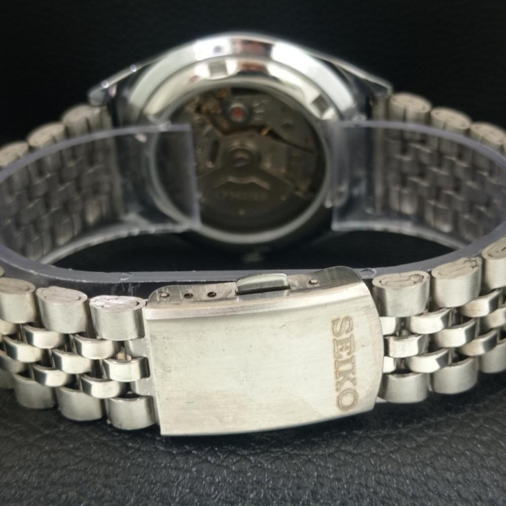 JAPAN VINTAGE REFURBISHED SEIKO 5 AUTOMATIC MENS ROMAN FIGURE WATCH a442658-1