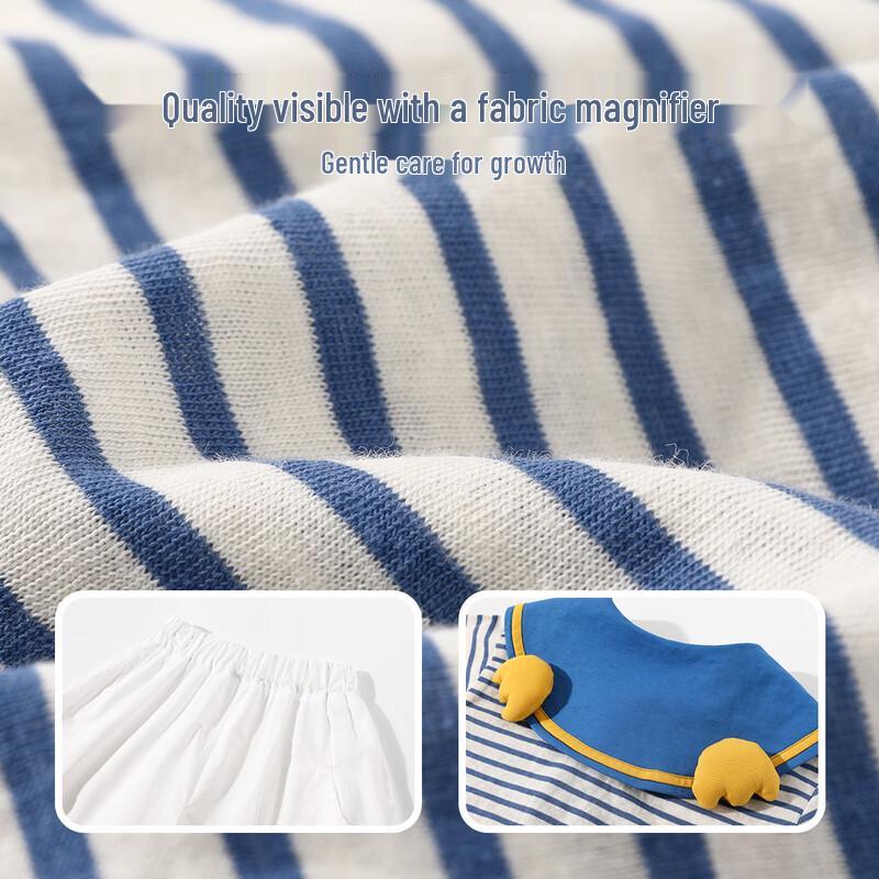 Disney Kids' Sailor Striped Polo & Shorts Set