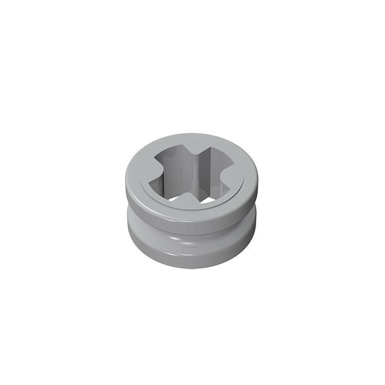 

50Pcs/lot High-tech Component Bush 1/2 Smooth Featuring Axle Hole Semi-reduced Tiny Construction Blocks Bricks Assemble Particle 32123 -A6255