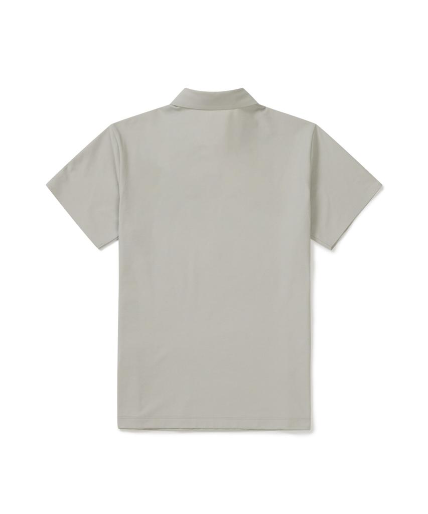 SNOWPEAK APPAREL Regen Quick-Dry Short Sleeve Polo Shirt (S26Mmtps50) Light Beige