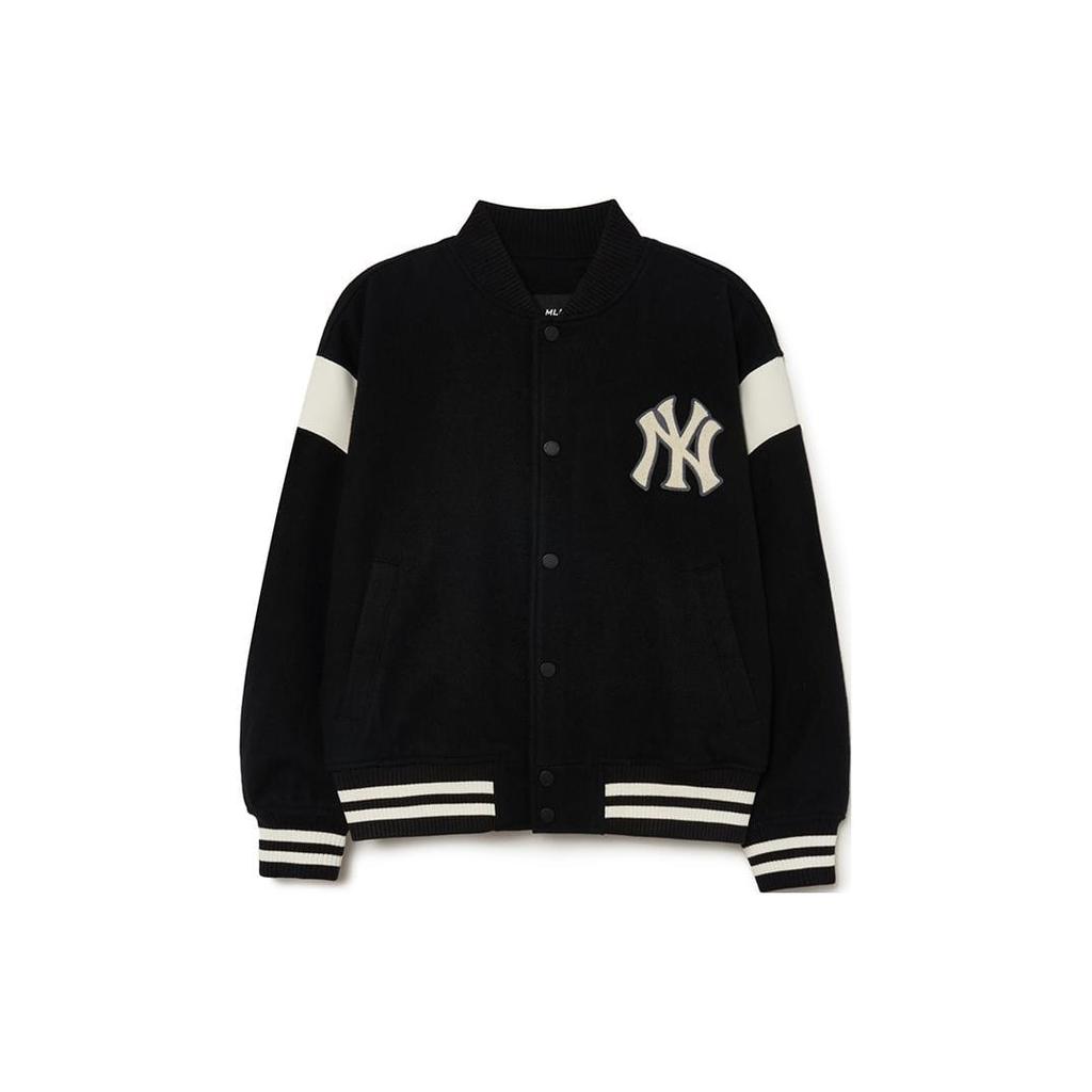 MLB College-Stil Serie Baseballjacke Unisex Schwarz 3AJPV0934-50BKS