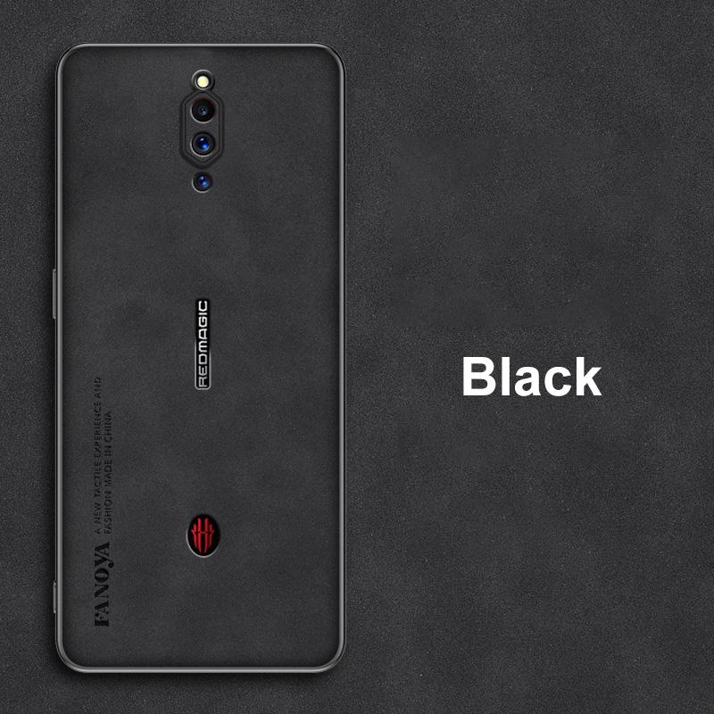 Luxury PU Leather Case For Nubia Red Magic 5G 5S Cover Matte Silicone Shockproof Protection Phone Case For RedMagic 5G 5S Coque