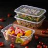 Miaojie Disposable Square Takeaway Container Set