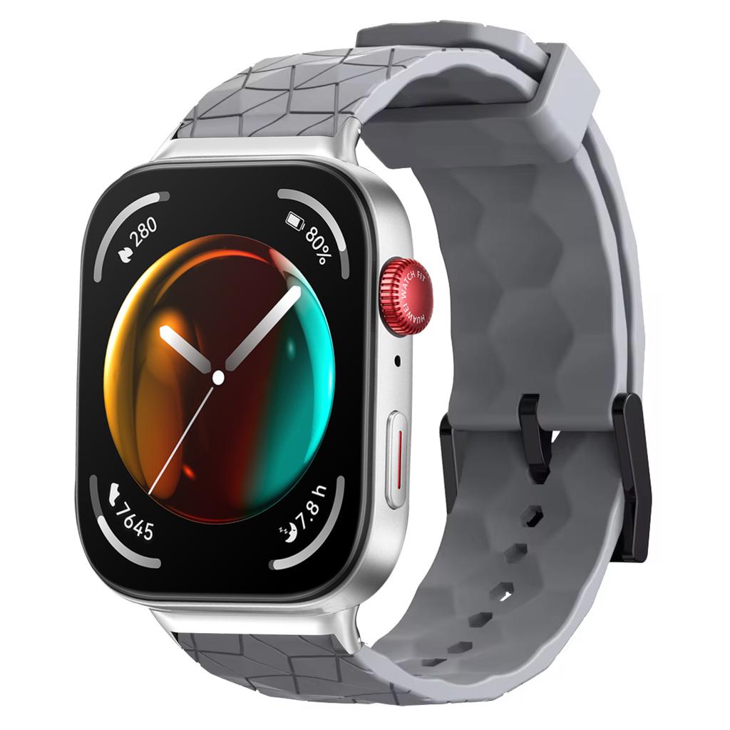 Football Pattern Silicone Strap For Huawei watch fit 3 Breathable SmartWatch Bracelet Huawei watch fit3 Wristband Accessories