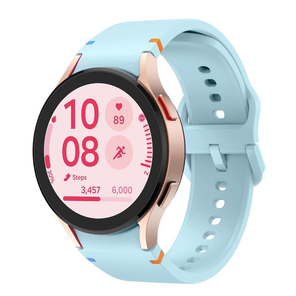 No Gaps 20mm Silicone Band for Samsung Galaxy Watch 7 6 4 Classic 42mm 46mm 43mm Strap for Galaxy Watch 4 5 Pro 6 Watchband
