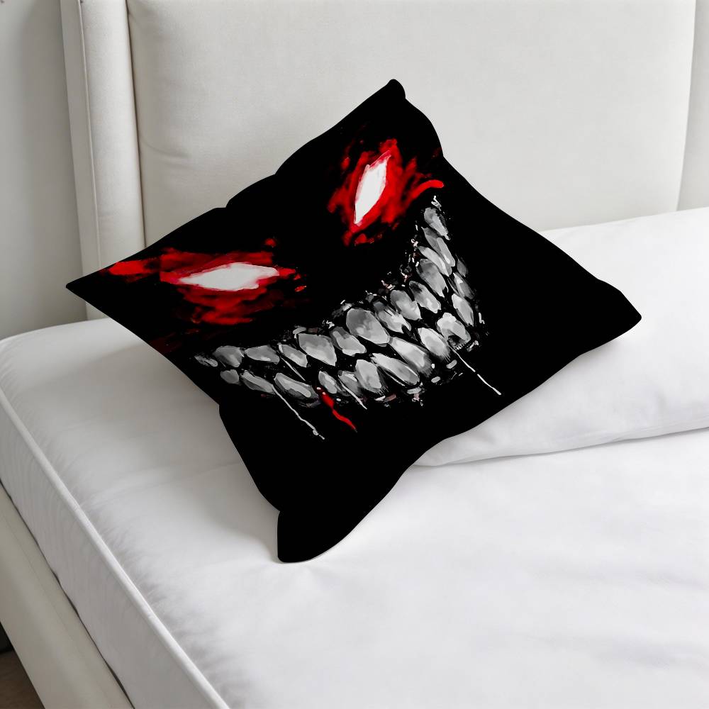 DDisturbed Band Cool Square Pillow Case Soft Decorative Throw Pillow Cover for Home Sofa Bed