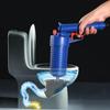Toilet Dredge Plug Air Pump Blockage Remover Sewer Sinks Blocked Cleaning Tool Pipe Plunger Drain Cleaners Kitchen Tool