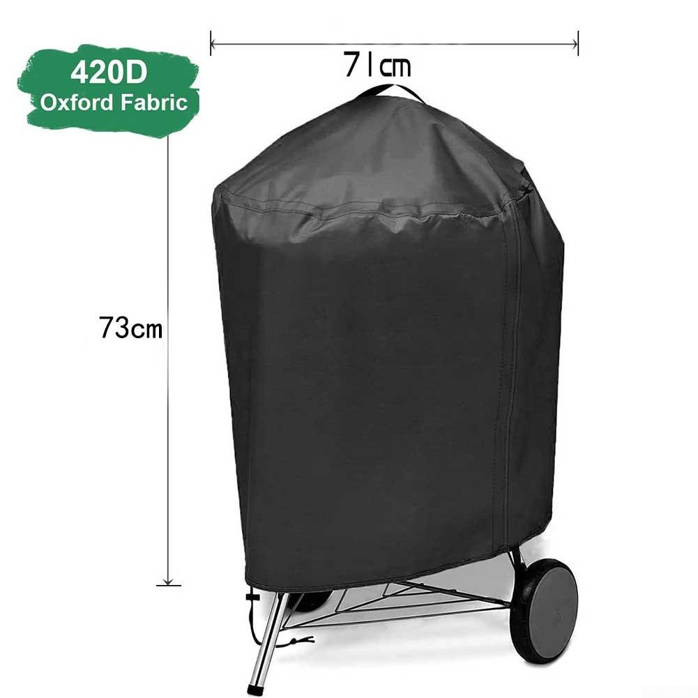 74*50CM BBQ Grill Cover For Garden Patio Outdoor PVC