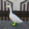 Creative Geese Figurine Decors Animal Collectible Figurines Funny Geese Resin Craft Geese Ornament Collectible Figurine